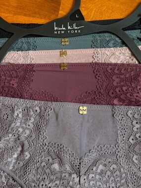 Nicole Miller Lace Hipster Panties